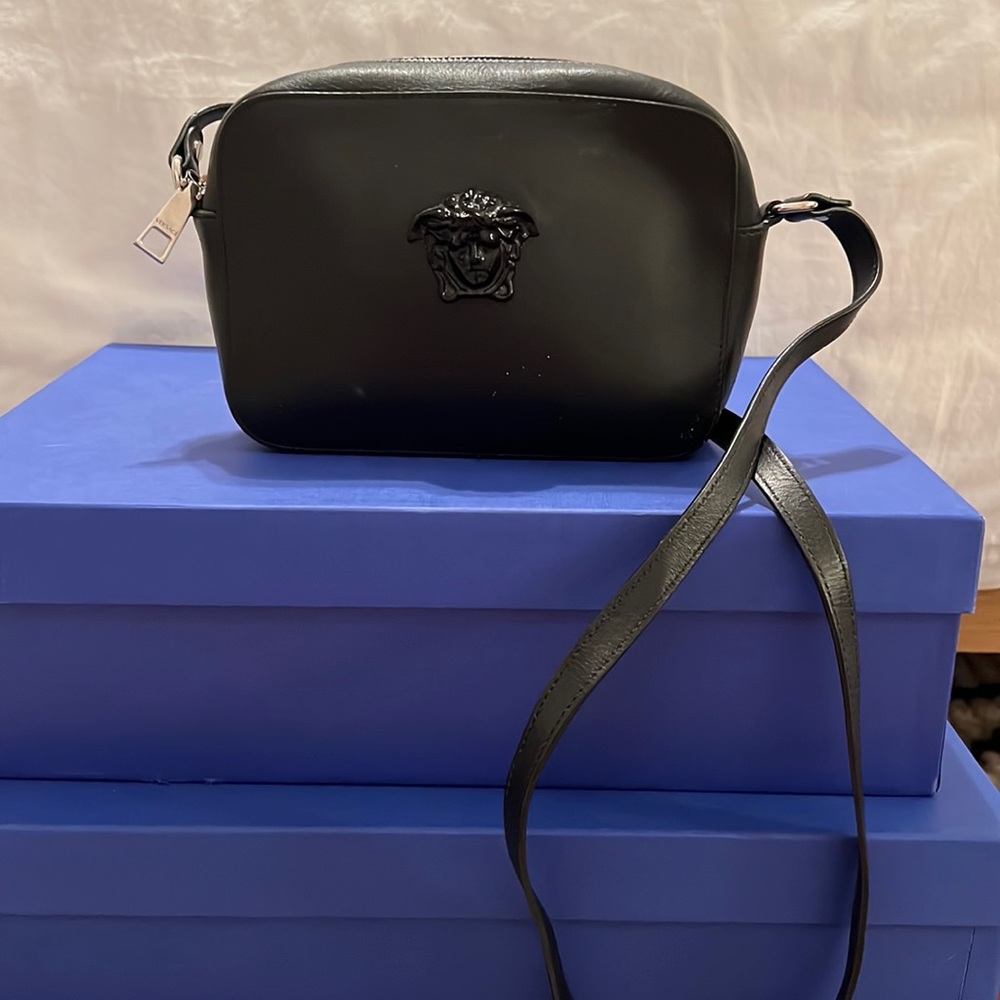 Versace black cross body